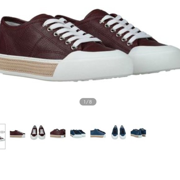 Tod's Shoes - Tod’s women’s leather and rope sneakers